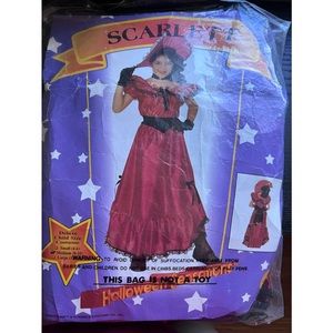Vintage Deluxe Scarlett Halloween Costume